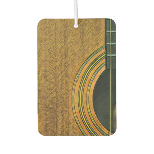 Gift for musician guitarist car air freshener