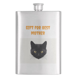 Gift for my best mother hip flask