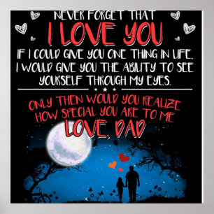 Gift For My Daughter, To My Daughter Best Gift, Poster