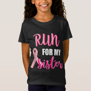 Gift for My Sister Men Women Couples Breast Cancer T-Shirt