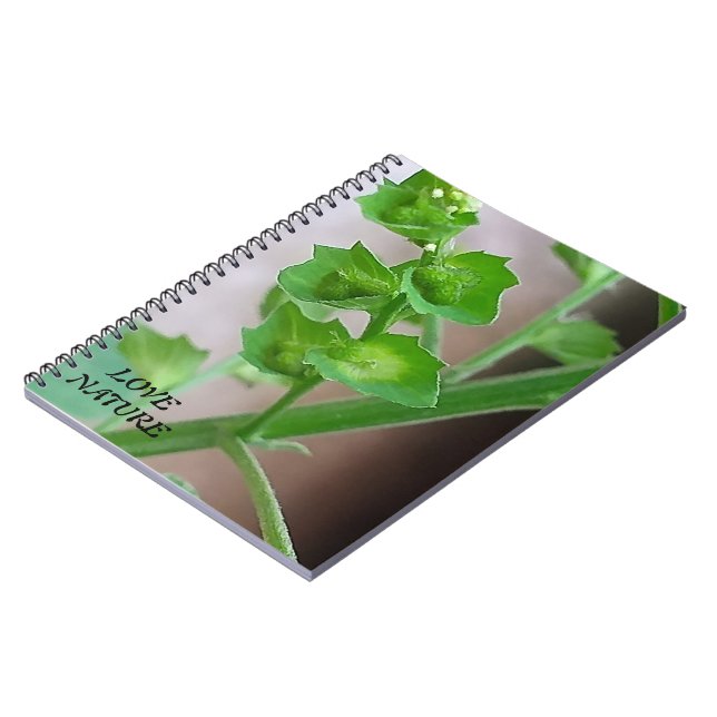 GIFT FOR NATURE LOVER WITH FLOWER NOTEBOOK (Left Side)