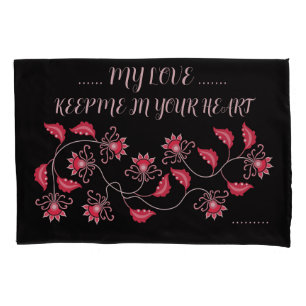 GIFT FOR NEW YEAR, BIRTHDAY, VALENTINE, WEDDING PILLOWCASE