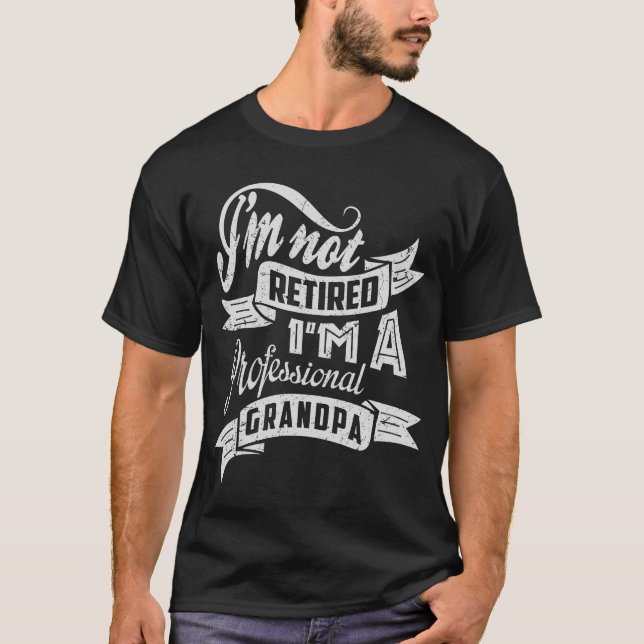 Gift for Professional Grandpa T-Shirt (Front)