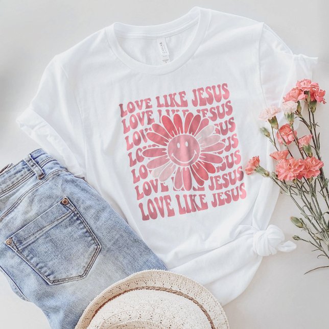 Gift for Religiou,Christian Shirt,Love Like Jesus  T-Shirt (Creator Uploaded)