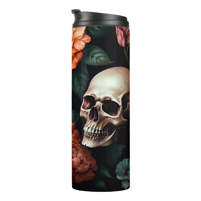 Gift for Skull Lovers Thermal Tumbler (Rotated Right)