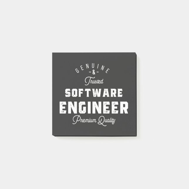 Gift for Software Engineer Post-it Notes (Front)