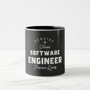 Gift for Software Engineer Two-Tone Coffee Mug