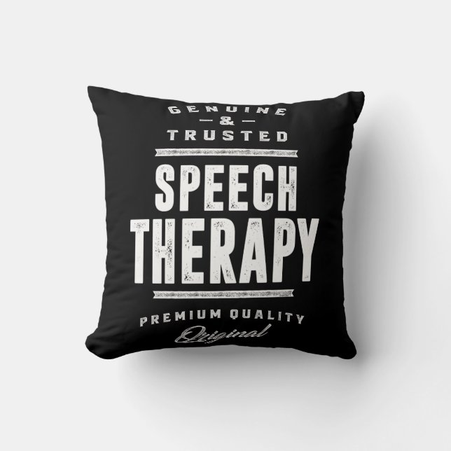 Gift for Speech Therapy Cushion (Front)
