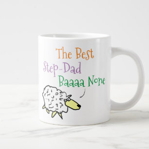 Gift for Step Dad - Best Step Dad Large Coffee Mug