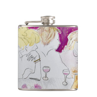 Gift for the girlfriends hip flask