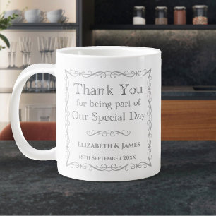 Gift for Wedding Guests Large Coffee Mug