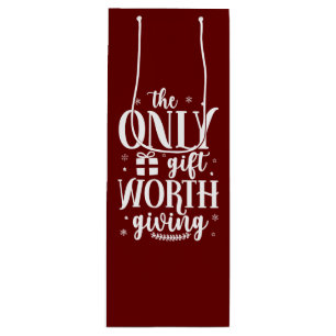 Gift for Wine Lovers Bag
