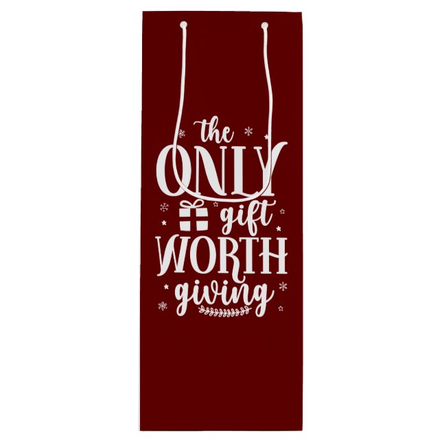 Gift for Wine Lovers Bag (Front)