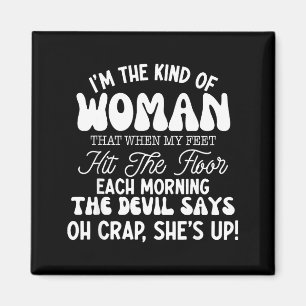 Gift For Women Motivational Quote Confident Woman Magnet