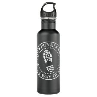 Gift For Women Punk Ramones Rock Band Cute Graphic 710 Ml Water Bottle