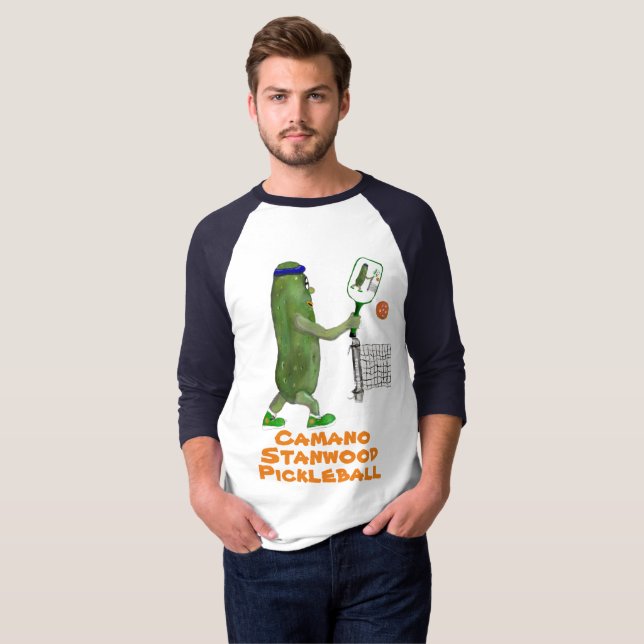 Gift for your favourite Pickleball player! T-Shirt (Front Full)