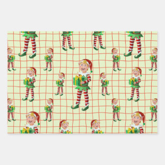 Gift from an Elf Wrapping Paper Sheet