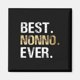 Gift From Granddaughter Grandson Best Nonno  Magnet