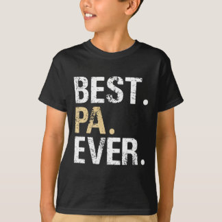 Gift From Granddaughter Grandson Best Pa T-Shirt