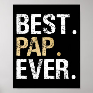 Gift From Granddaughter Grandson Best Pap Poster