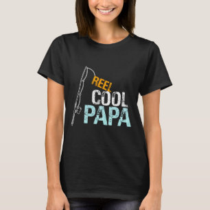 Gift From Granddaughter Grandson Reel Cool Papa T-Shirt