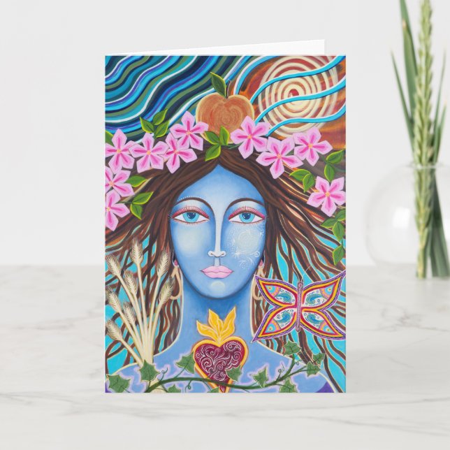 "Gift Gatherer" Card (Front)