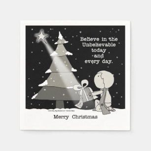 Gift Giver-Merry Christmas Napkin