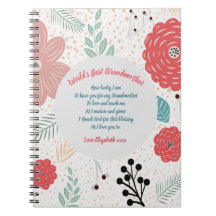 GIFT - Grandma Poems From Grandchildren - CUSTOM