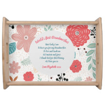GIFT - Grandma Poems From Grandchildren - CUSTOM