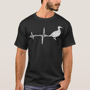 gift heartbeat cool black labrador T-Shirt