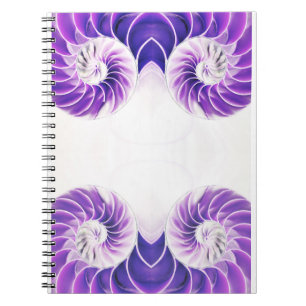 gift her nautilus shell seashell notebook  