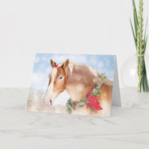 Gift Horse Christmas Card