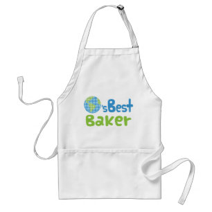 Gift Idea For Baker (Worlds Best) Standard Apron