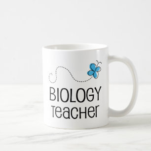 Gift Idea For Biology Teacher (Butterfly) Coffee Mug