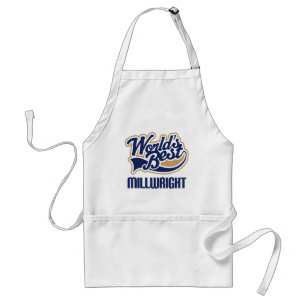 Gift Idea For Millwright (Worlds Best) Standard Apron