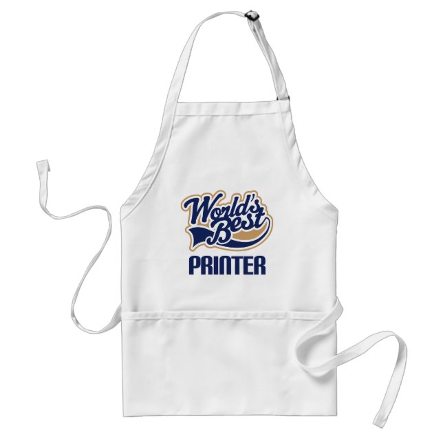 Gift Idea For Printer (Worlds Best) Standard Apron (Front)