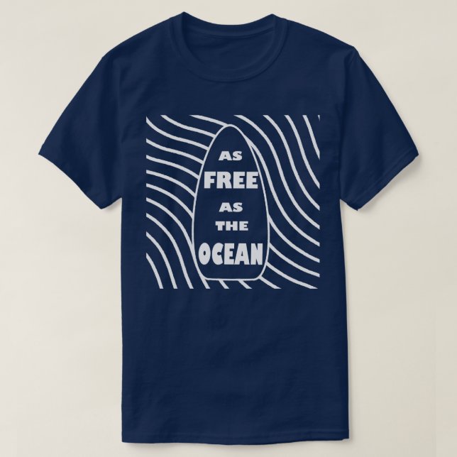 Gift idea for surfers T-Shirt (Design Front)
