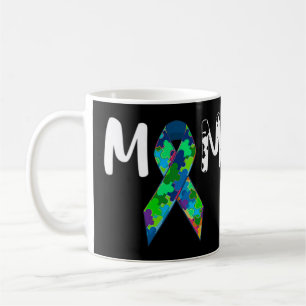 Gift Idea for Women - Autism Mum Shirt. Awesome pr Coffee Mug
