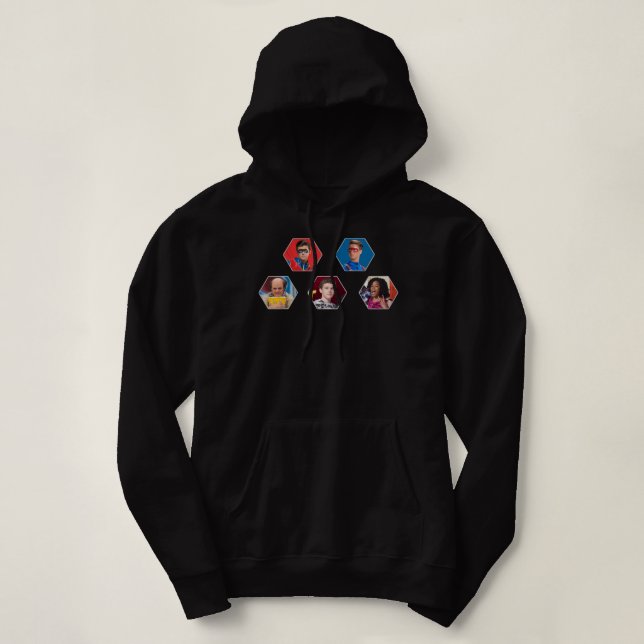 Gift Idea Henry Danger Hexagon Family Birthday Fam Hoodie (Design Front)