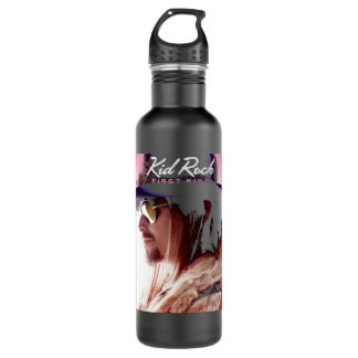 Gift Idea Kid First Kiss Tour Rock 2019 Album Nyer 710 Ml Water Bottle