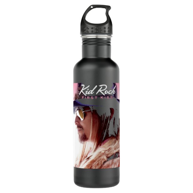 Gift Idea Kid First Kiss Tour Rock 2019 Album Nyer 710 Ml Water Bottle (Front)