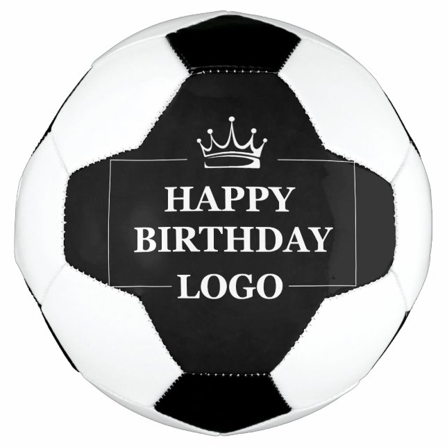 Gift Idea, Personalised Birthday Custom Template Football (Front)