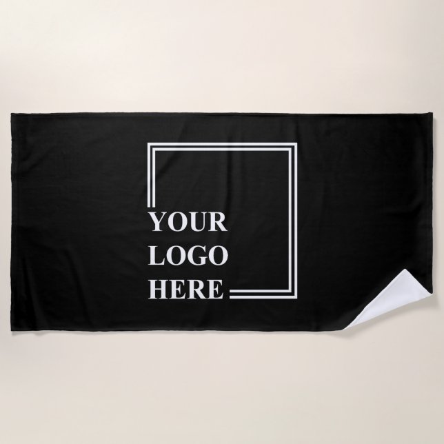Gift Idea, Personalised Birthday Present Template Beach Towel (Front)