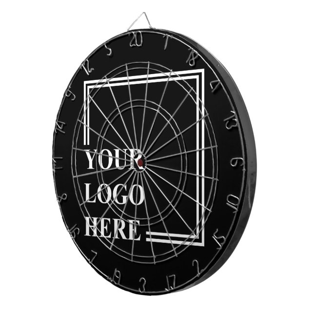Gift Idea, Personalised Birthday Present Template Dartboard (Front Right)