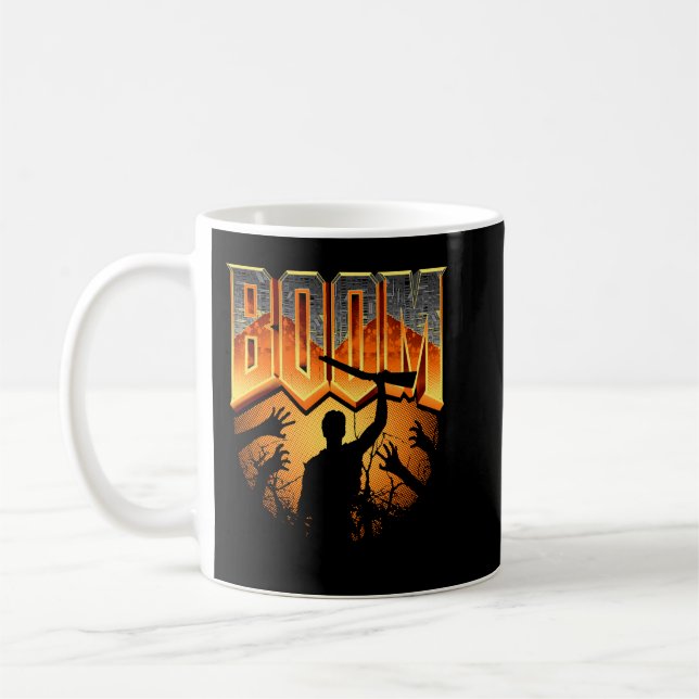 Gift Idea Supernatural Evil Dead Horror Movie Funn Coffee Mug (Left)