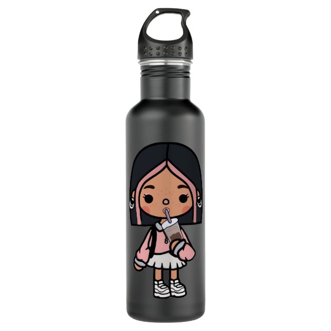 Gift Idea Toca App Development Boca Studio Funny G 710 Ml Water Bottle (Front)