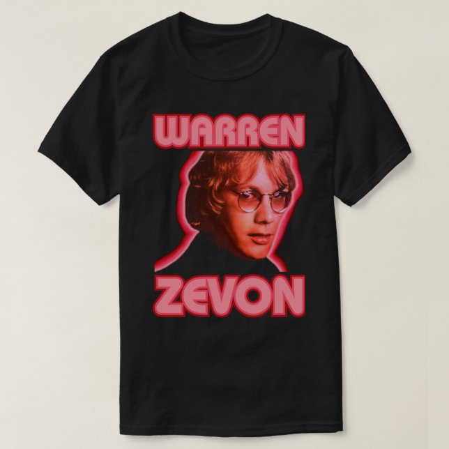 Gift Idea Warren Art Zevon Christmas Holiday T-Shirt (Design Front)