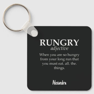 Gift Ideas For Marathon Runners Funny Running  Key Ring