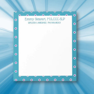 Gift it!! Custom SLP notepad! Notepad