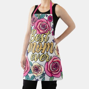 Gift Luxury Floral Modern Collection Apron